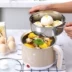 Trứng nấu trứng hấp tự động tắt bếp nấu trứng cháo mini luộc trứng luộc mì cháo nhân tạo - Nồi trứng