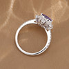 VINCARRY 18K gold colored treasure ring women's light luxury niche design jewelry high-end temperament hand jewelry