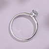 VINCARRY 18K gold four-prong cultured diamond ring