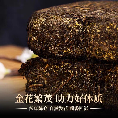 2017年墨君茯茶泾阳茯砖茶陕西特产黑茶西安800g经典传承1368泾渭 - 图2