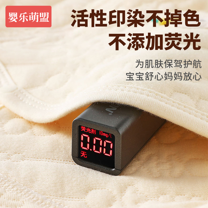 婴儿衣服0到3个月初生宝宝52-59码66冬装夹棉纯棉a类空气棉连体衣 - 图3