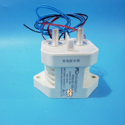 安来强EVQ50/100/150/200/250/300G继电器充电桩充电机直流接触器 - 图2