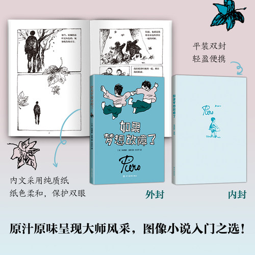 如果梦想故障了 埃德蒙·波顿 图像小说 安古兰漫画大奖 亲情 成长 梦想 艺术创作自我教育 你想活出怎样的人生新经典 - 图0