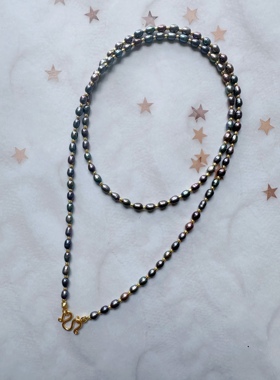 泰国天然淡水珍珠佛牌链项链