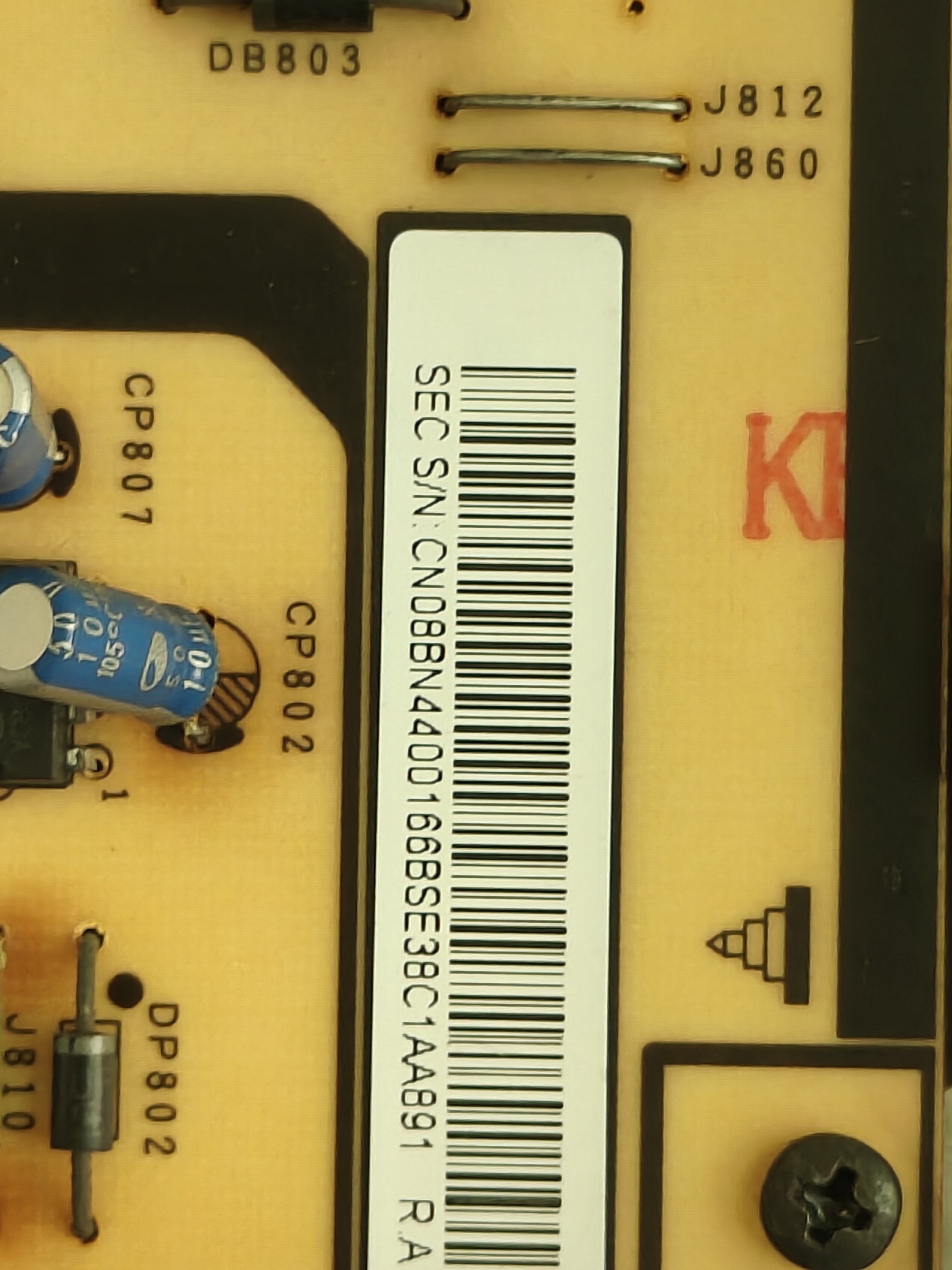 三星LA46S81B LA46M81B电源板BN44-00166B 1P-301135A - 图1