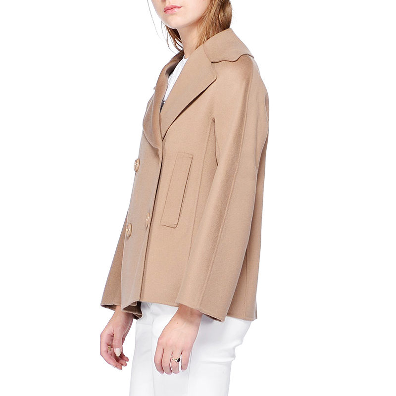 maxmara短款20年新款高端羊毛大衣 KG海外毛呢外套