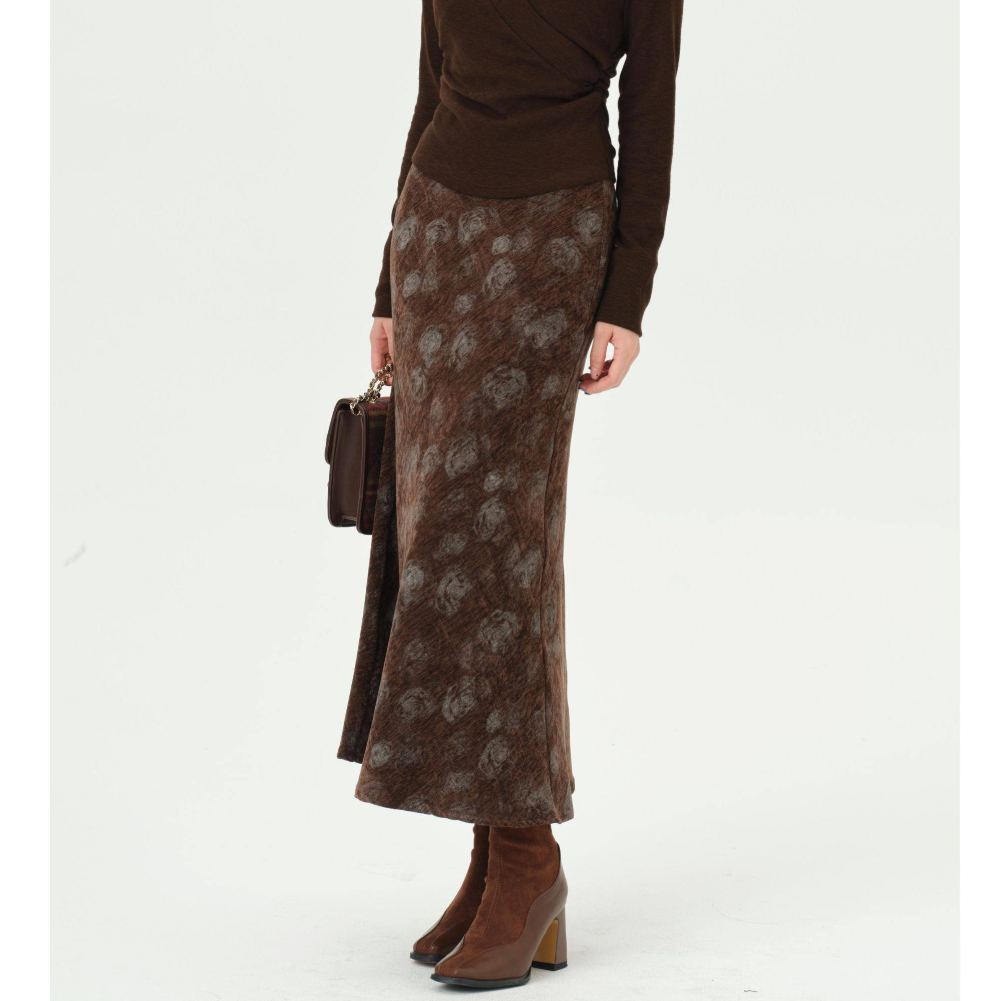 落日余辉/ 重生 女款毛呢半身裙设计款长款修身显瘦休闲Co&Sheng,淘宝优惠券,粉丝福利购,淘宝优惠卷