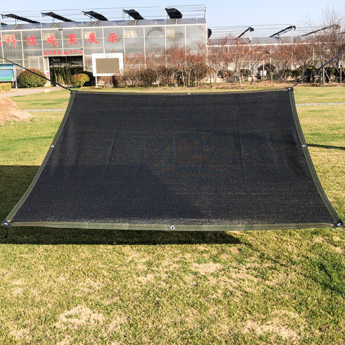 遮阳网防晒网遮阴网加密加厚黑色家用阳台楼顶庭院汽车隔热太阳网 - 图2