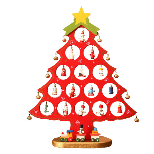 Mini christmas tree diy desktop ornaments