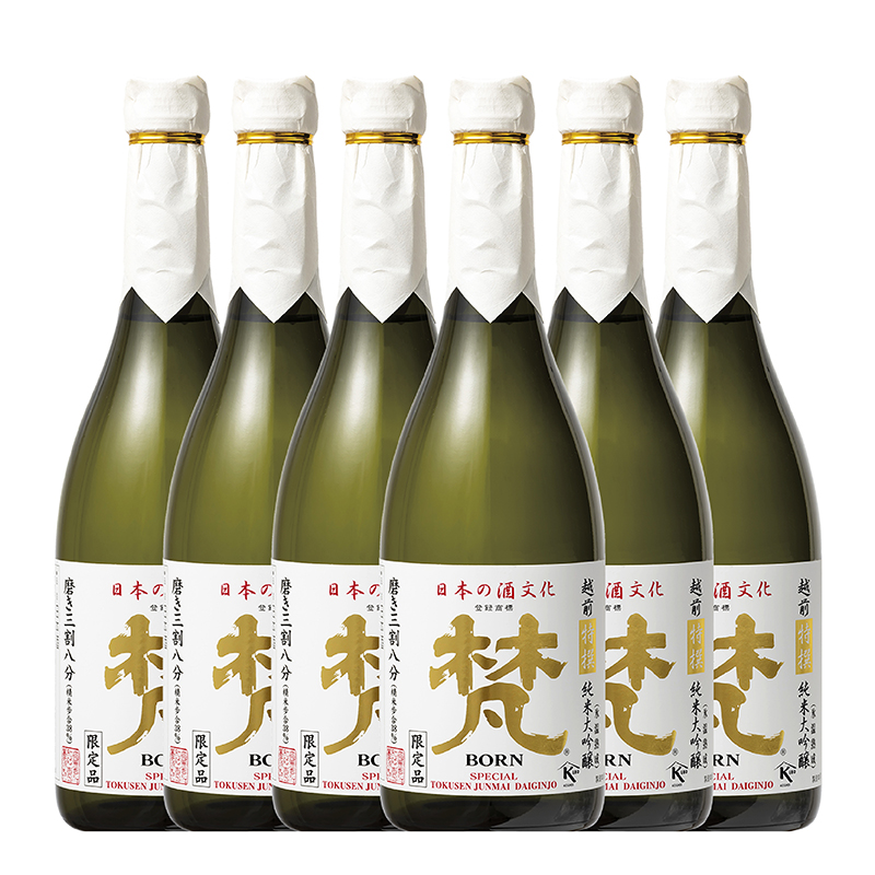 日本清酒梵38特选纯米大吟酿清酒720ml原装进口日式洋酒发酵酒包 - 图2