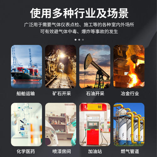 燃气报警器餐饮饭店煤气泄漏商用液化气自动切断阀可燃气体警报器 - 图2