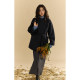 Solighter waisted cashmere double-sided woolen coat