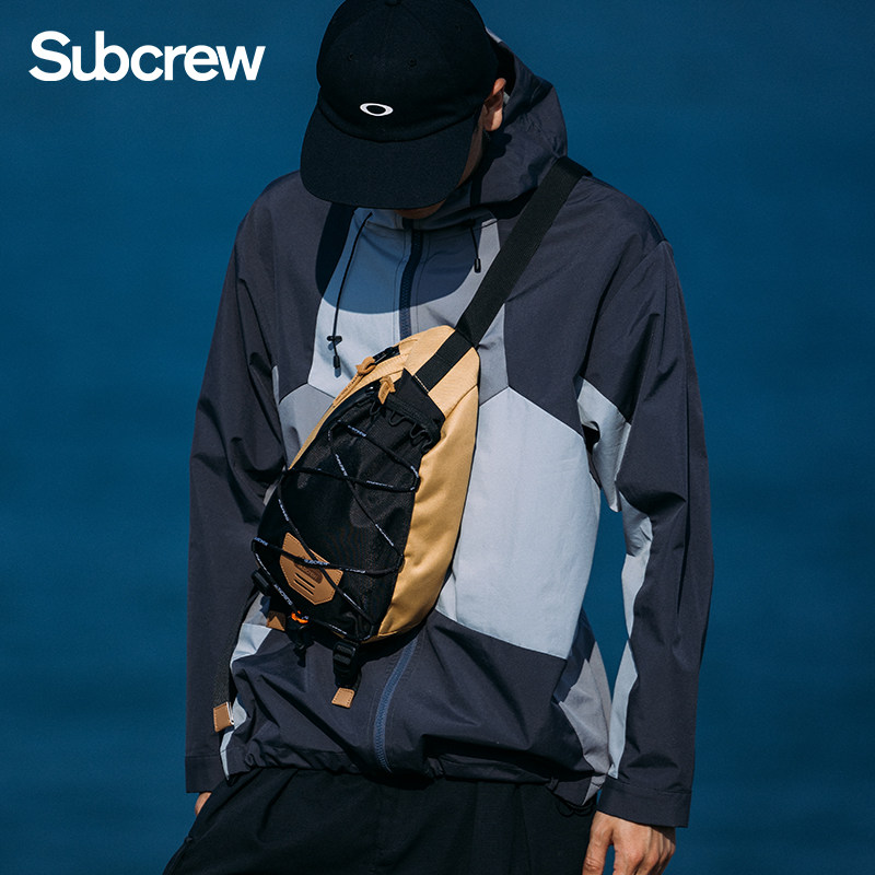 Subcrew新款多功能小斜挎胸包户外运动弓箭包腰包骑行单肩包男女,淘宝优惠券,粉丝福利购,淘宝优惠卷