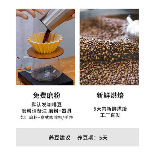 蓝山风味精选 浓郁均衡 咖啡豆粉可手冲虹吸意式诚品咖啡 - 图2