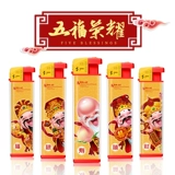 Ветрозащитная модная креативная одноразовая пластиковая безопасная зажигалка, оптовые продажи