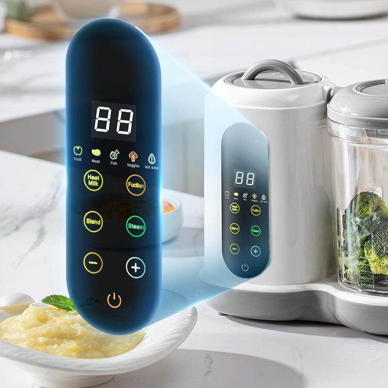 跨境新品家用多功能婴儿辅食料理机全自动搅拌机蒸煮定时一体,淘宝优惠券,粉丝福利购,淘宝优惠卷