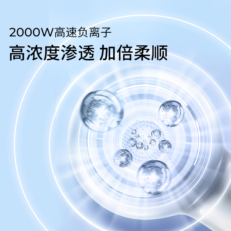 直白个人护理旗舰店直白高速吹风机负离子护发家用太空电吹风筒 中国航天联名1