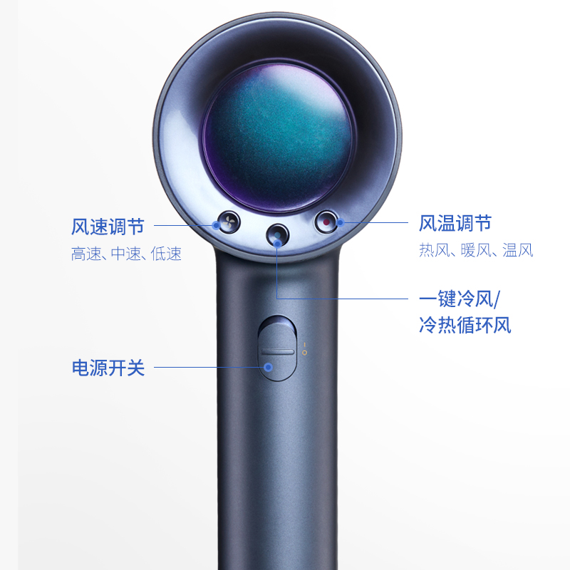 直白个人护理旗舰店直白高速吹风机速干家用大功率负离子护发静音电吹风欧阳娜娜同款1