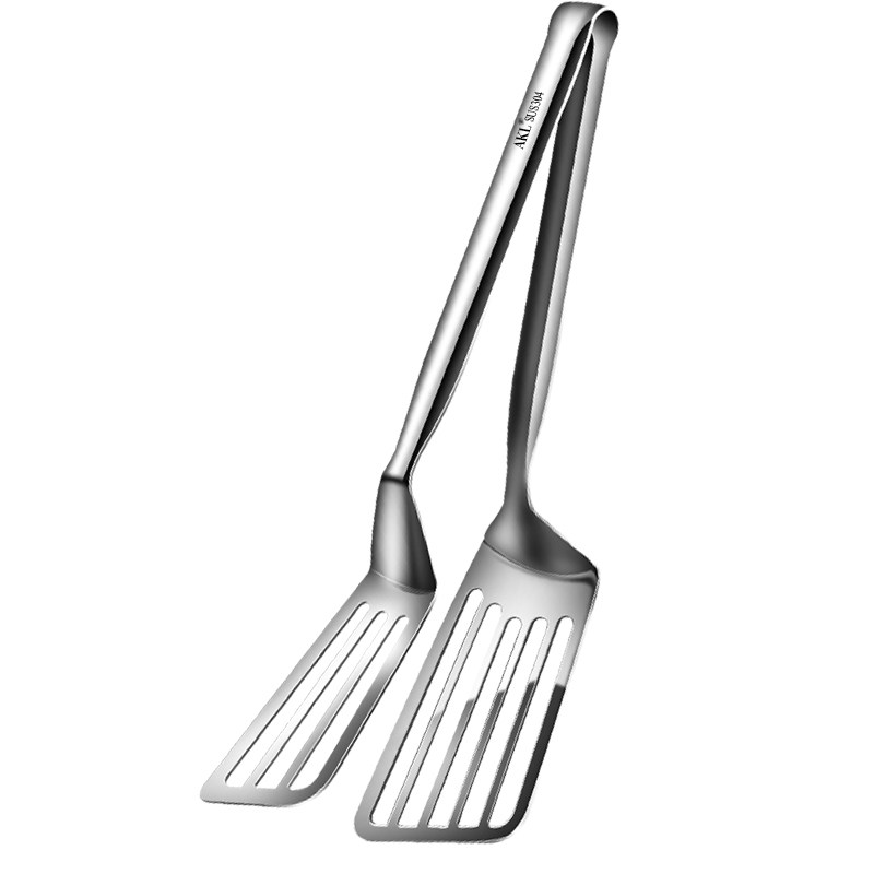 304不锈钢加长煎鱼铲夹子煎牛排夹食品夹翻鱼铲炸鱼神器厨房煎铲,淘宝优惠券,粉丝福利购,淘宝优惠卷