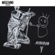 Moschino Jeans ເສື້ອທີເຊີດແຂນສັ້ນຂອງແມ່ຍິງພິມ