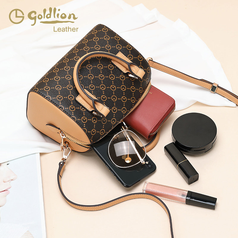 金利来2020新款夏印花单肩斜挎包 金利来一品仓女士包袋