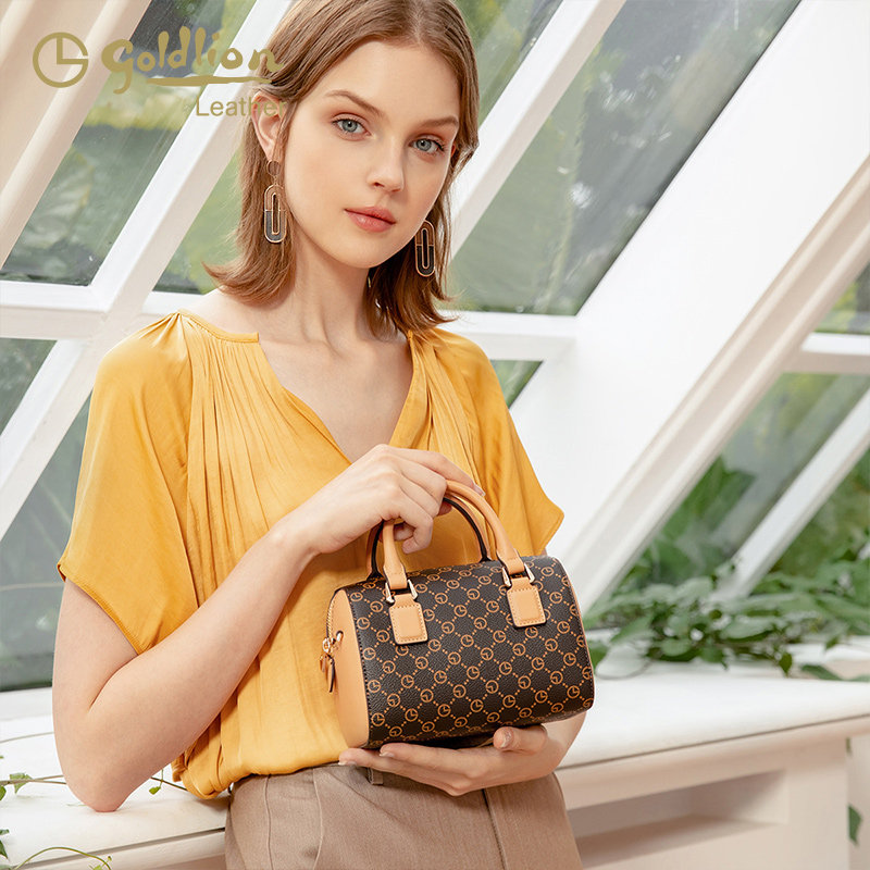 金利来2020新款夏印花单肩斜挎包 金利来一品仓女士包袋