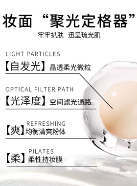 U2B PROFESSIONAL优图碧彩妆 柔光滚轮粉底液女底妆打底便携35g