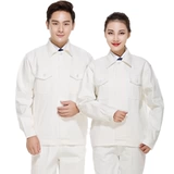 Демисезонный хлопковый комбинезон, износостойкий лонгслив, защита от ожогов