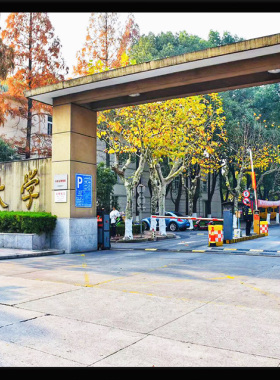 上海海报复旦交通财经大学贴画