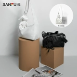 三福 Сумка через плечо, вместительная и большая модная сумка на одно плечо, коллекция 2023, в корейском стиле