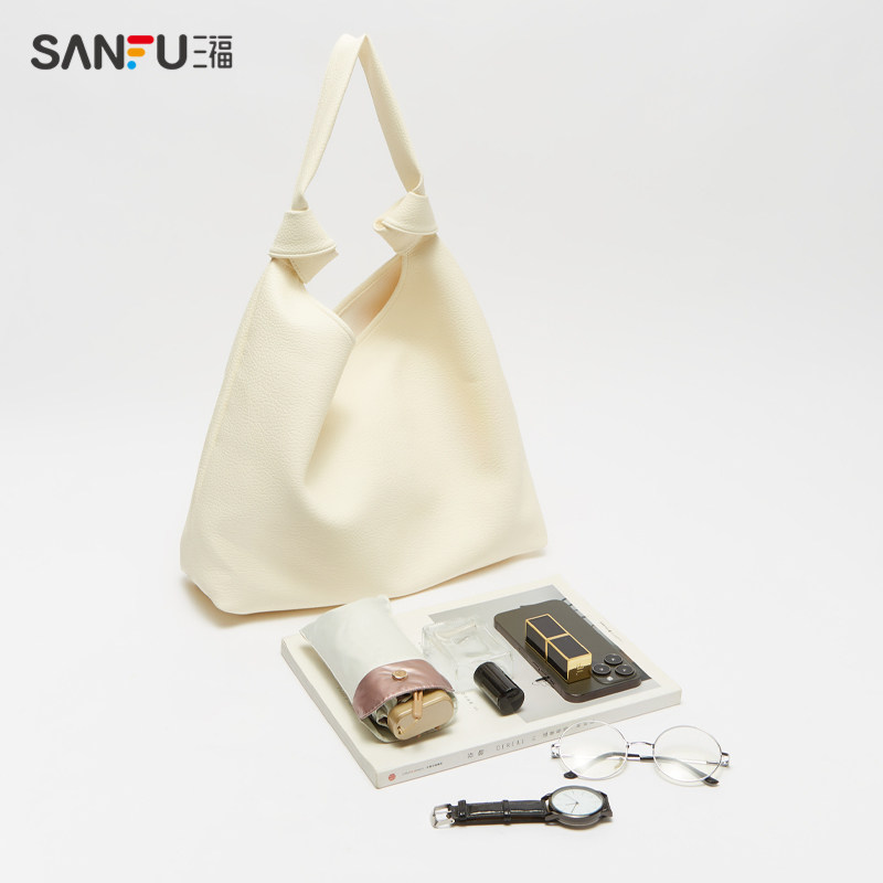 三福大容量挎包女2023新款单肩包 三福服饰女士包袋