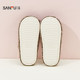 Sanfuku Sanrio Leopard Print Household Slippers Half Pack Slippers Good Daily Use Home Cotton Slippers 848485