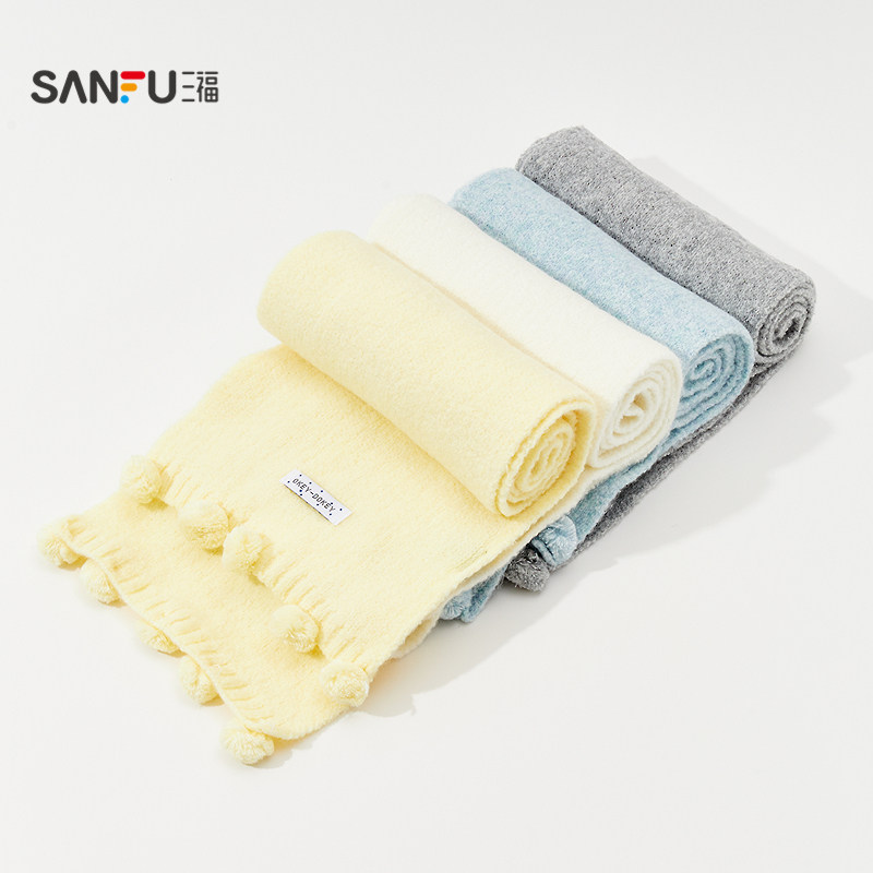 三福简约韩系长巾围巾 清新优雅休闲服饰配件配饰围脖847240,淘宝优惠券,粉丝福利购,淘宝优惠卷