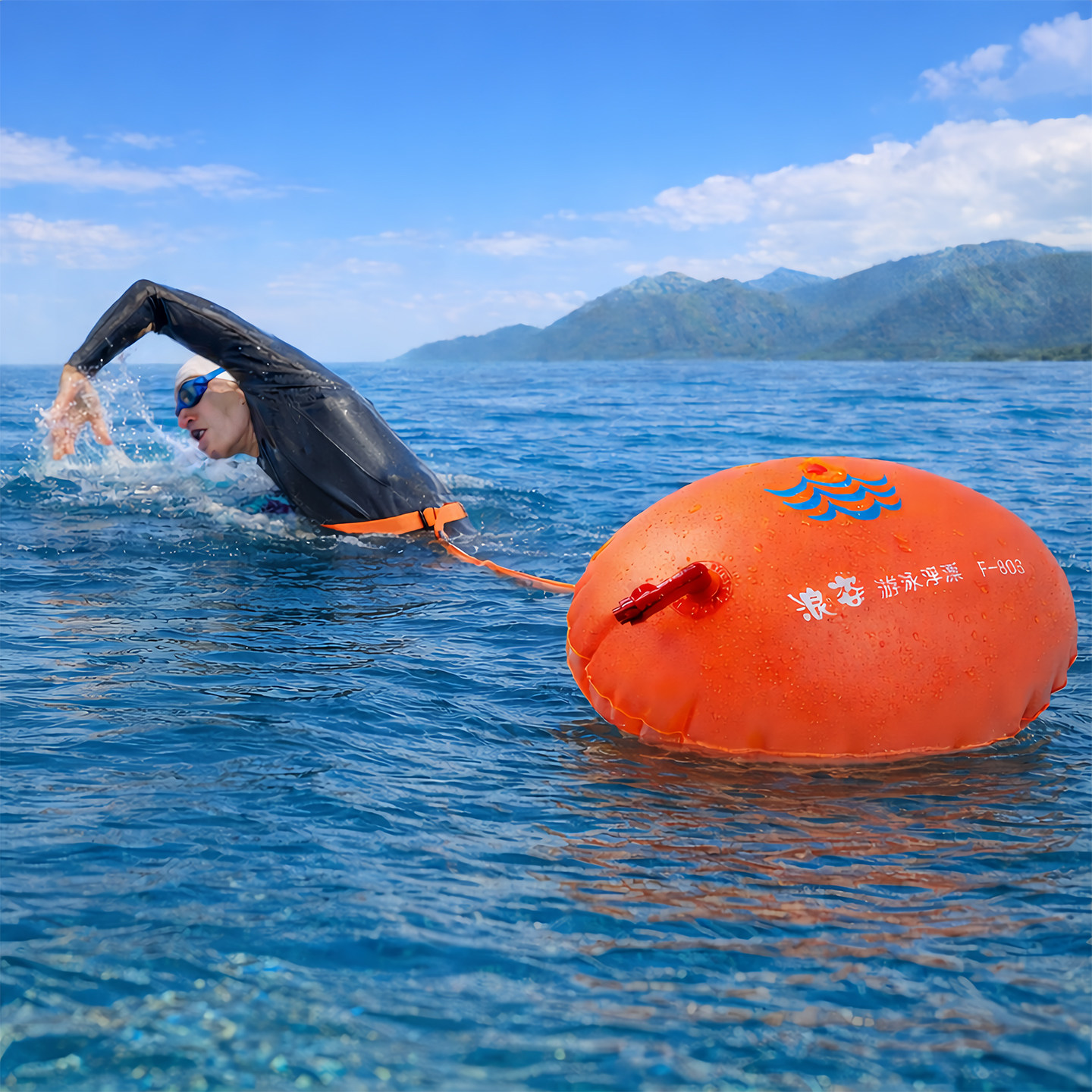 Langzi follower thickened independent double airbag safety