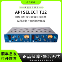 American API T12 electronic tube microphone amplifier API Select T12 recording shed for professional talk