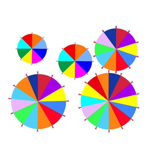 Rainbow umbrella children's game equipment early education outdoor