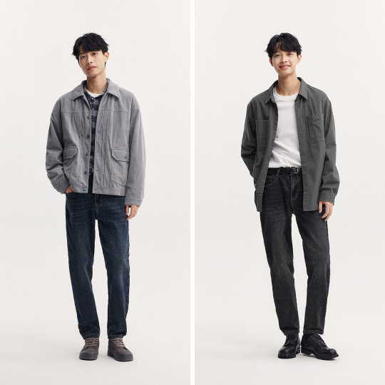 森柔牛仔|森马牛仔裤男经典复古小脚裤显瘦显高长裤秋季裤子百搭