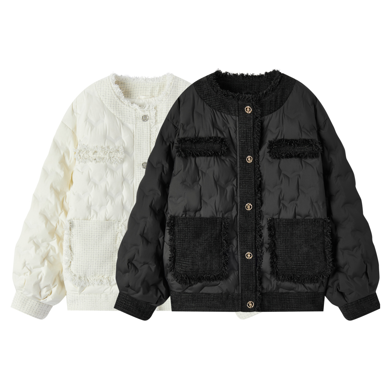 森马羽绒服女设计感气质潮流2023新款