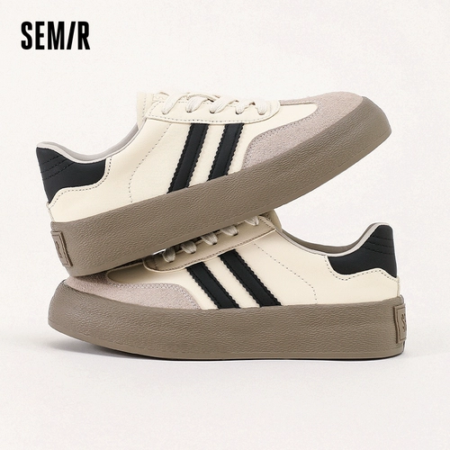 Semir Туфли, кроссовки для влюбленных на платформе, белая обувь