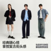Semir retro basic denim jacket for men, all-match for commuting