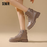 森马2025秋新款马丁靴雪地靴劵后69元包邮
