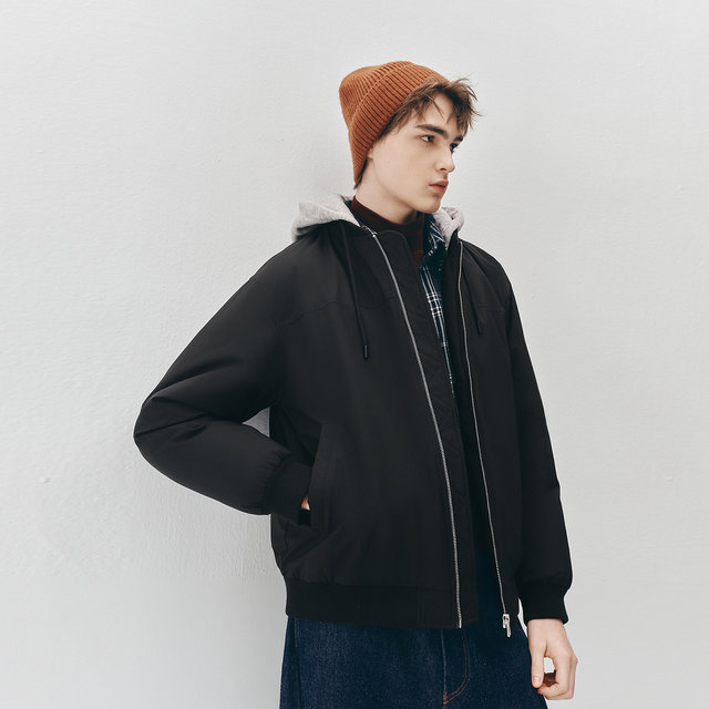 Semir three-proof fake two-piece pilot down jacket for men