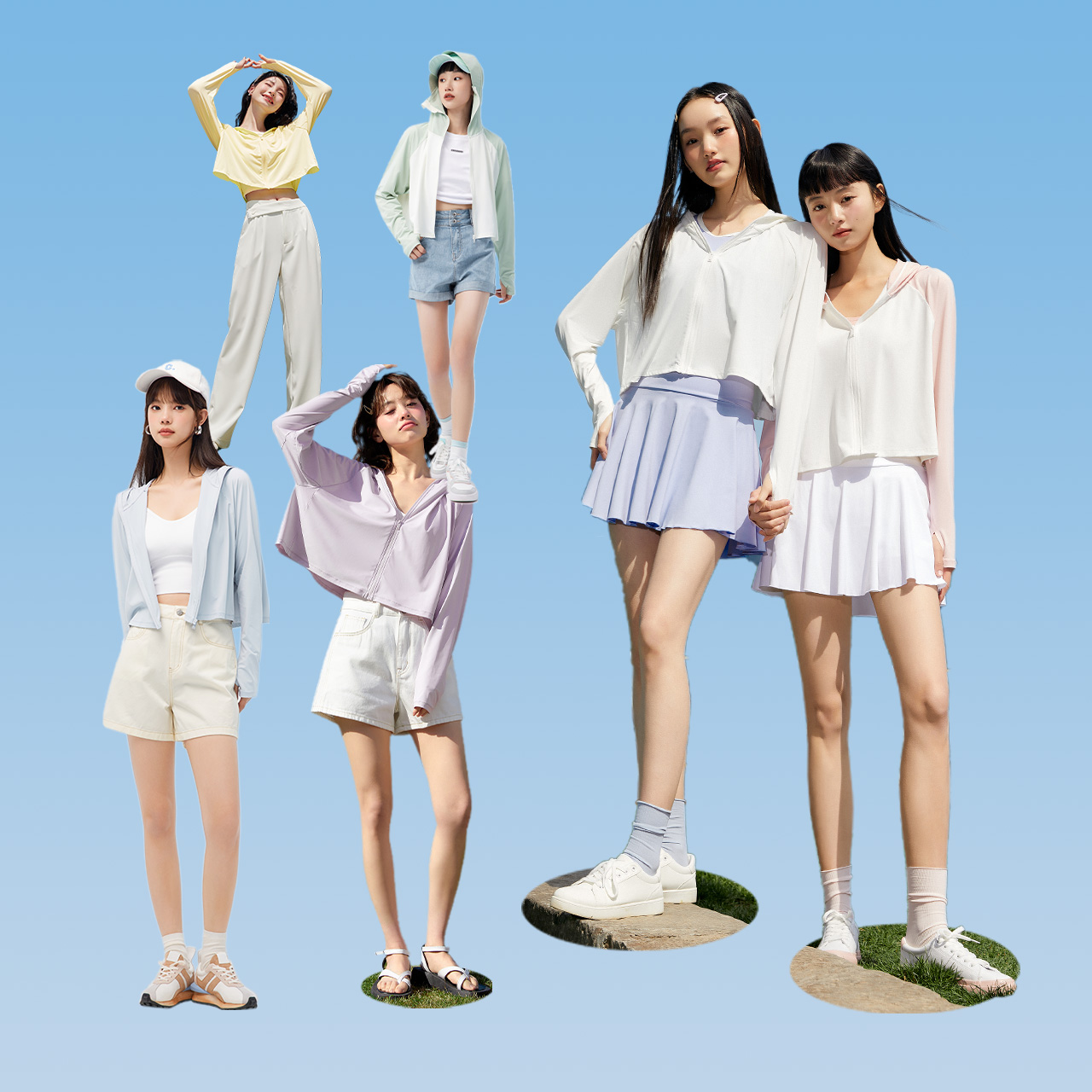 【森马】夏季凉感开衫外套防晒衣女