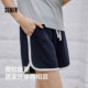 Semir loose pajamas ຝ້າຍ retro ເຮືອນສັ້ນສໍາລັບແມ່ຍິງ