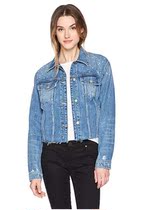 Ms. Joes Jeans Casual Denim Jacket Short Jacket Cotton 44BRJ6J American Straight Post Multicolored