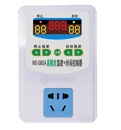 WK,WS-SM3A温度控制器 微电脑智能温控器 爬行温控开关插座包邮 - 图3
