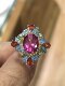 Rongxi jewelry processed stone jewelry ring pendant