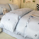Category A maternal and infant grade | ins small fresh ice silk four-piece set