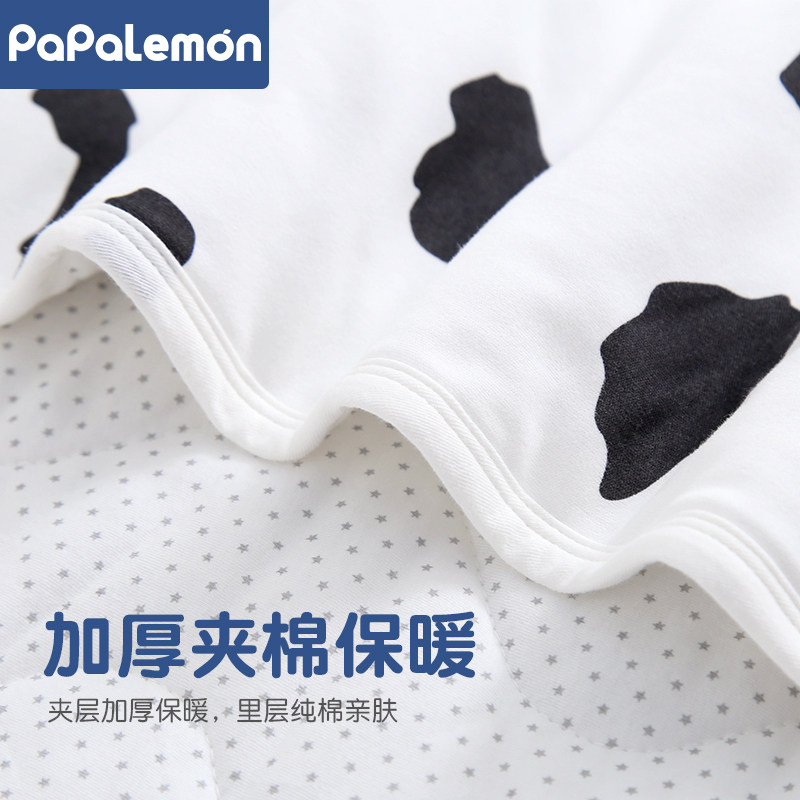 柠檬爬爬婴儿抱被新生宝宝包被秋冬季夹棉加厚小被子初生待产用品,淘宝优惠券,粉丝福利购,淘宝优惠卷