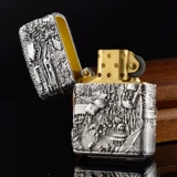 Зорро и масло зажигалка Qingming Shanghe Tiantu Black Imation Gold Pure Mopper Shell Внутренняя желчная броня Бесплатная доставка.